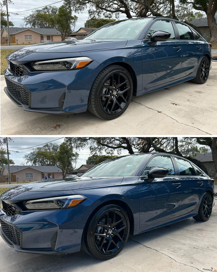 2025 Honda Civic Sport Detailing