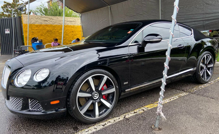 after Bentley detailing