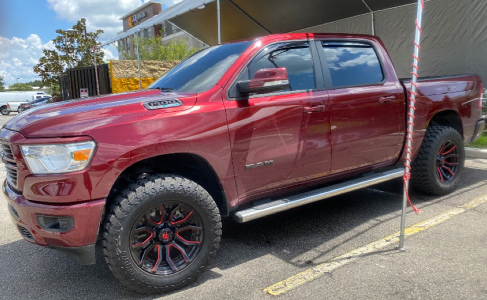 before red dodge ram